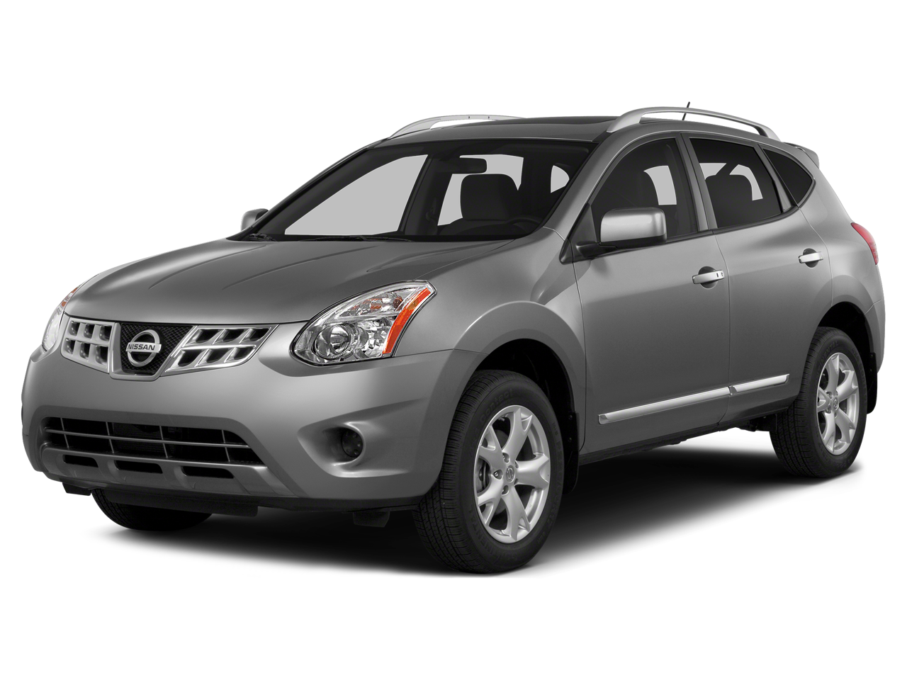 2015 Nissan Rogue Select S in Platinum Graphite — front three-quarter view