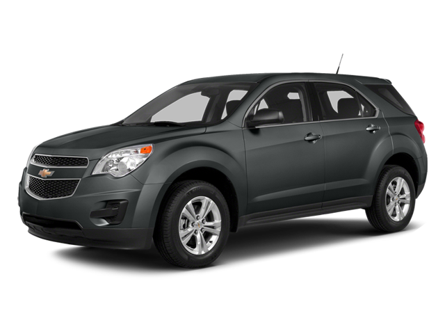 2014 Chevrolet Equinox LS in Ashen Gray Metallic — front three-quarter view