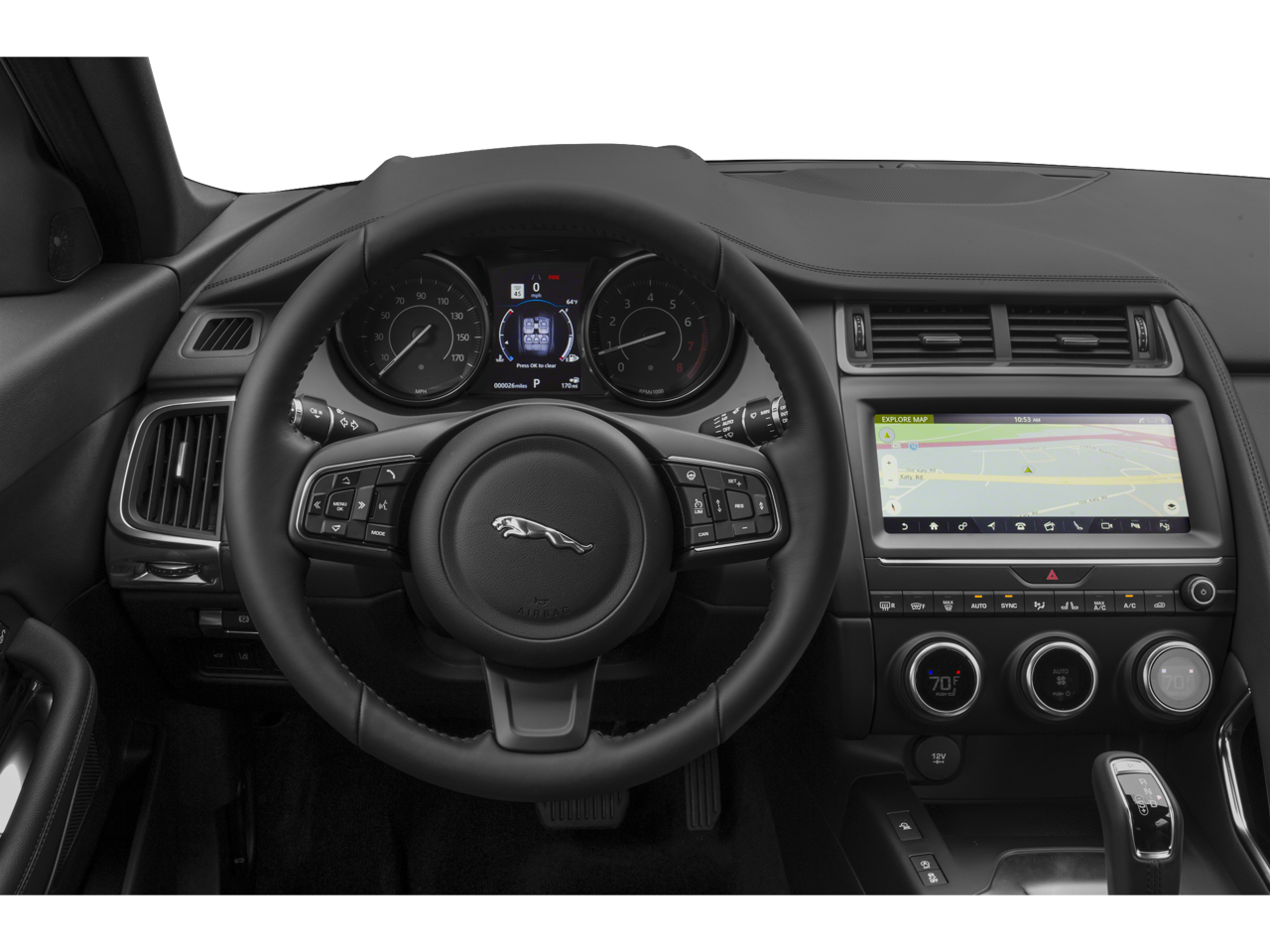 2019 Jaguar E-PACE — interior view