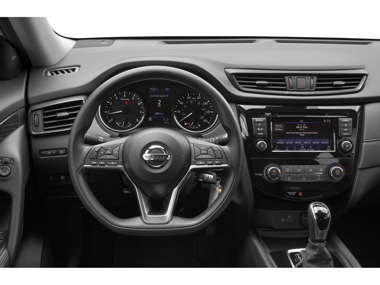 2020 Nissan Rogue — interior view