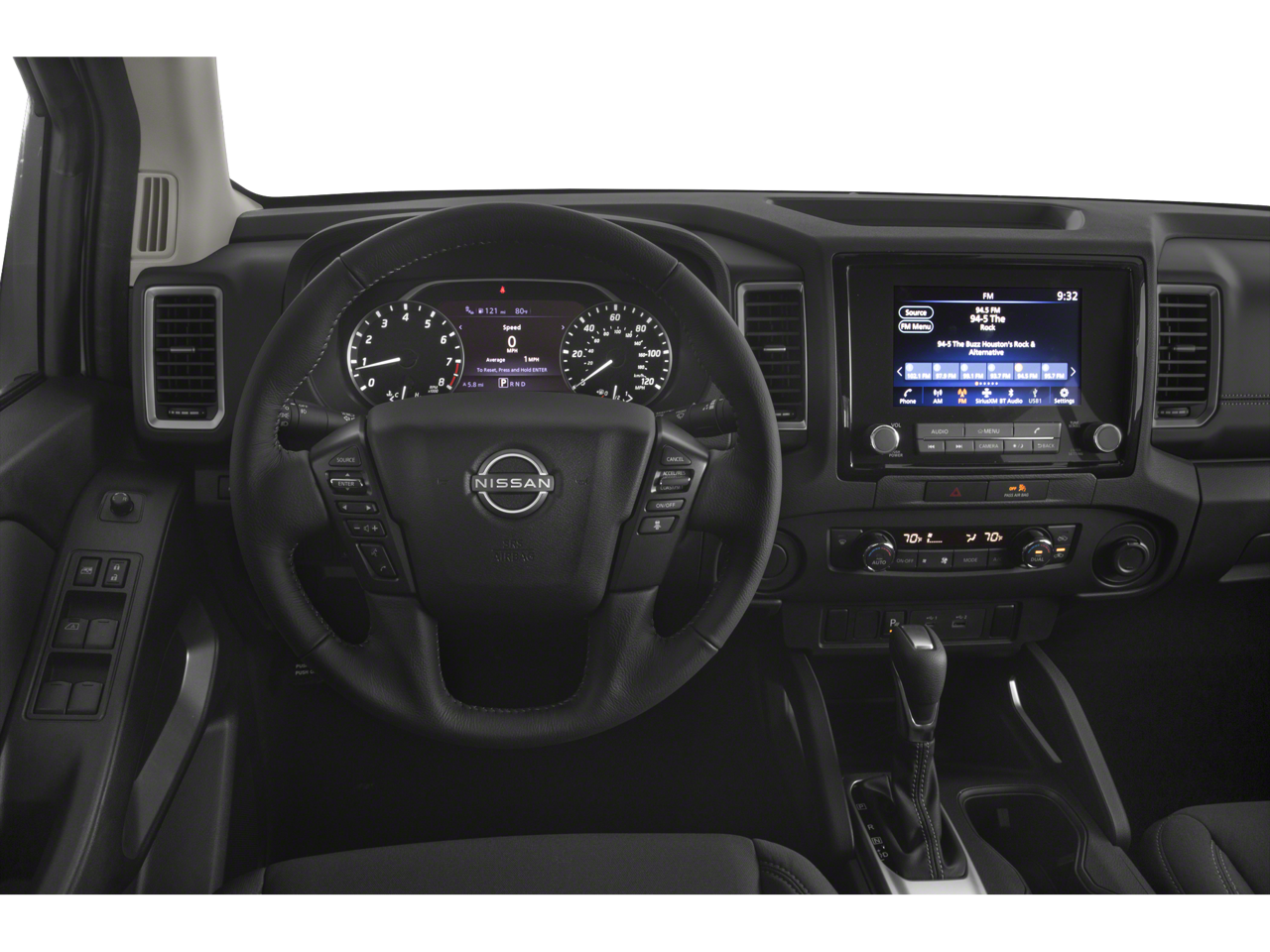 2022 Nissan Frontier — interior view