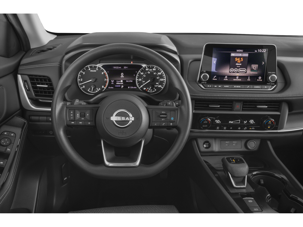 2025 Nissan Rogue — interior view