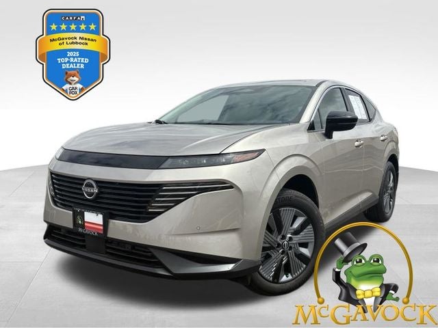 2025 Nissan Murano SL in Champagne Silver Metallic — front three-quarter view