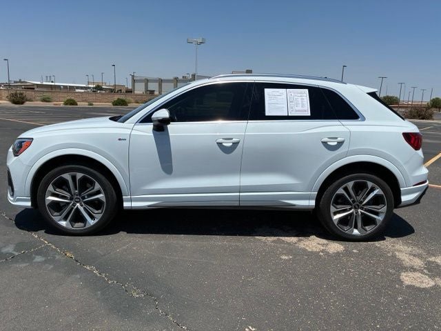 2021 Audi Q3 — rear three-quarter view
